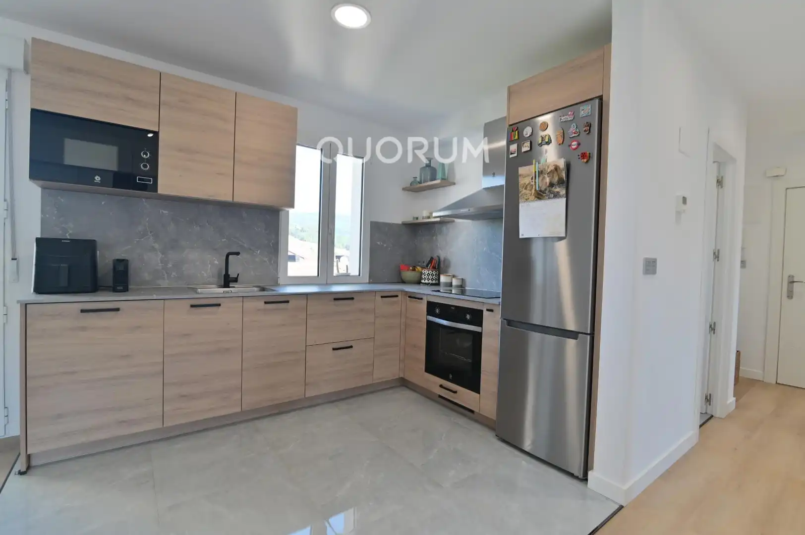 Küche von Wohnung zum Verkauf in Galdakao mit Heizung, Terrasse und Möbliert