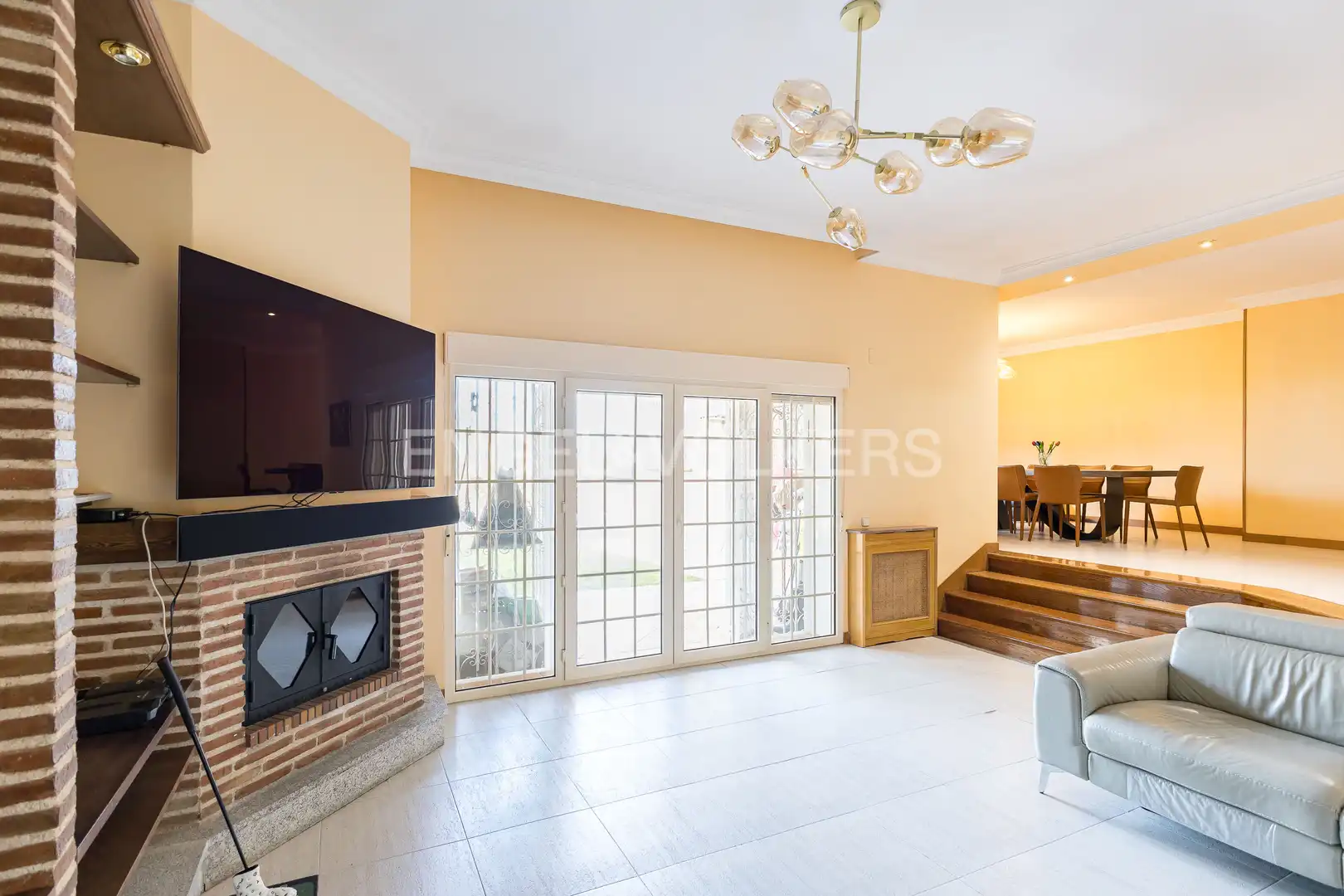 Sala de estar de Casa o chalet en venta en Móstoles con Calefacción, Jardín privado y Terraza