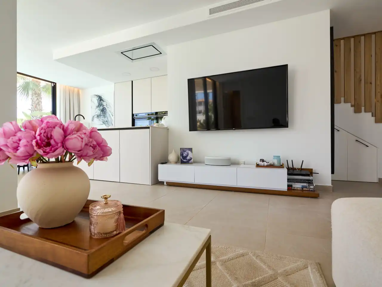 Sala de estar de Casa o chalet en venta en Orihuela con Aire acondicionado, Calefacción y Jardín privado