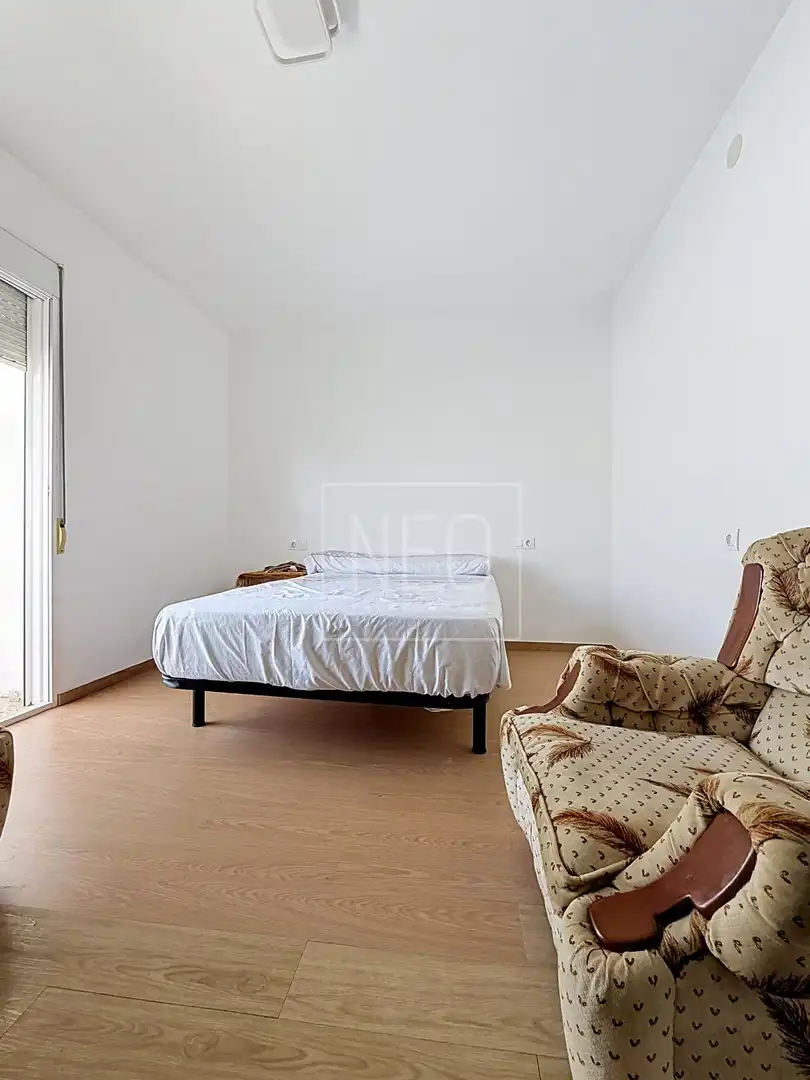 Bedroom of Flat for sale in Atarfe  with Air Conditioner and Balcony