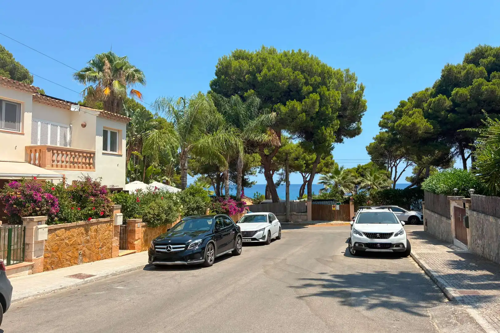 Exterior view of Detached homes for rent in Capdepera  with Air Conditioner, Terrace and Furnished