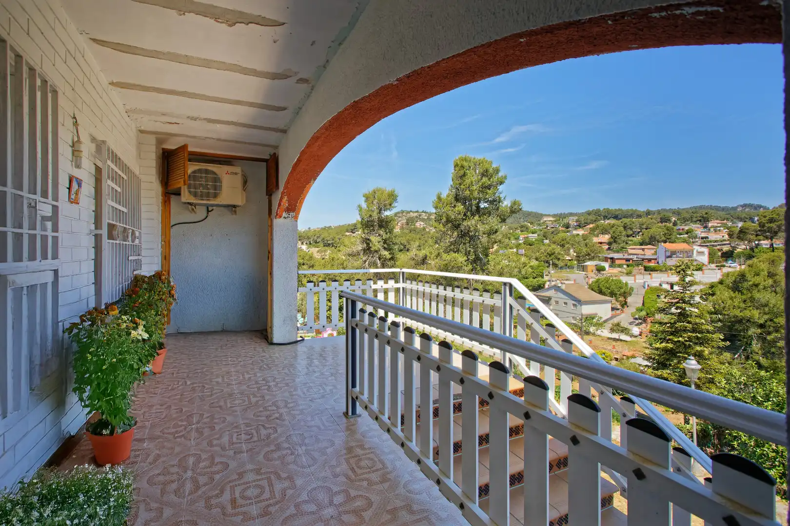 Terraza de Casa o chalet en venta en Vallirana con Aire acondicionado, Calefacción y Jardín privado