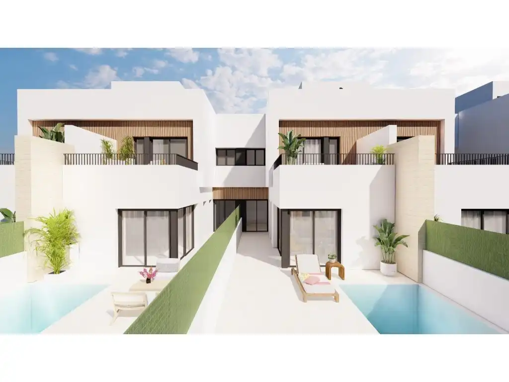 Casa amb piscina en venda a Santiago de la Ribera