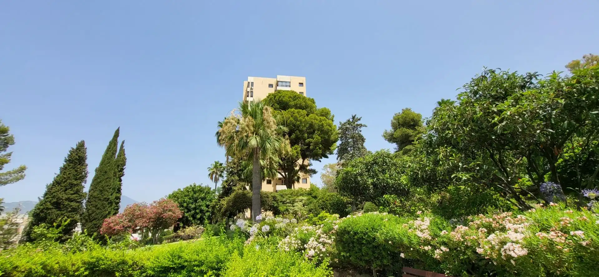 Exterior view of Flat for rent in Marbella  with Air Conditioner, Heating and Terrace