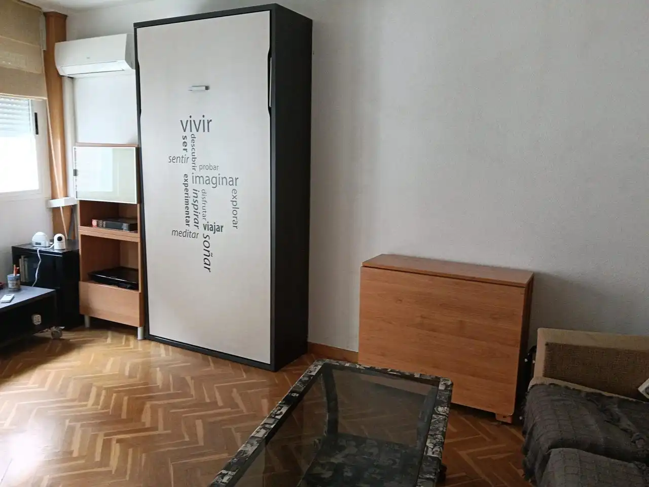 Sala de estar de Estudio en venta en Madrid con Aire acondicionado