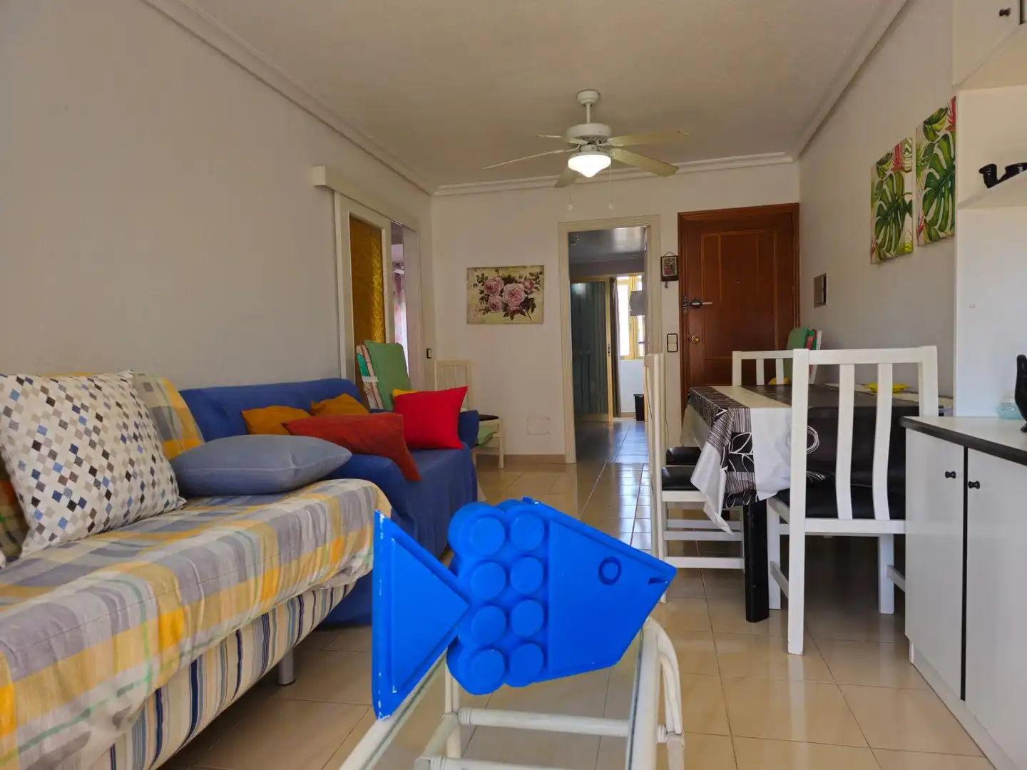 Wohnzimmer von Wohnung zum Verkauf in La Manga del Mar Menor mit Terrasse und Möbliert