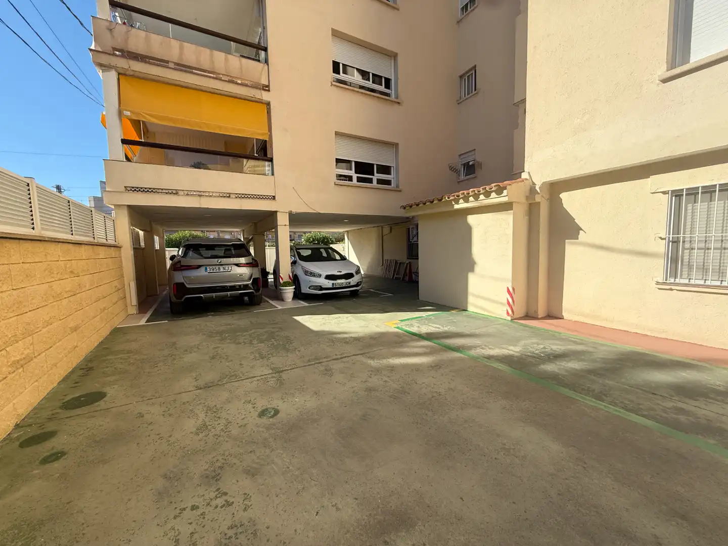 Parking of Flat for sale in Torredembarra  with Air Conditioner, Heating and Parquet flooring