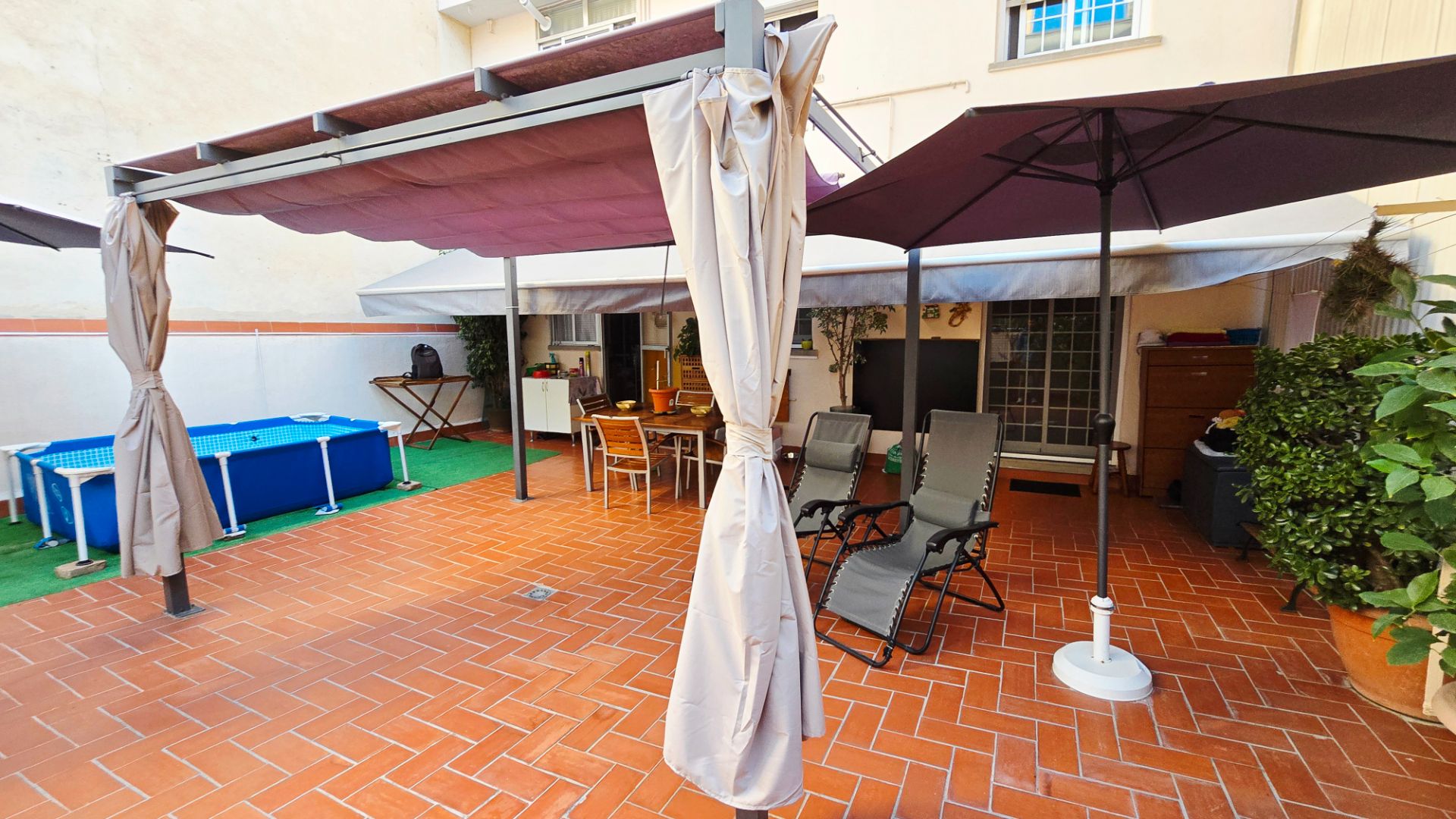 Terraza de Piso en venta en El Prat de Llobregat con Aire acondicionado, Calefacción y Jardín privado