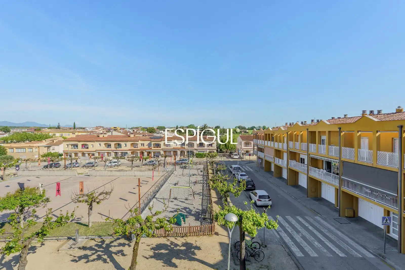 Exterior view of Flat for sale in Caldes de Malavella  with Air Conditioner, Heating and Terrace