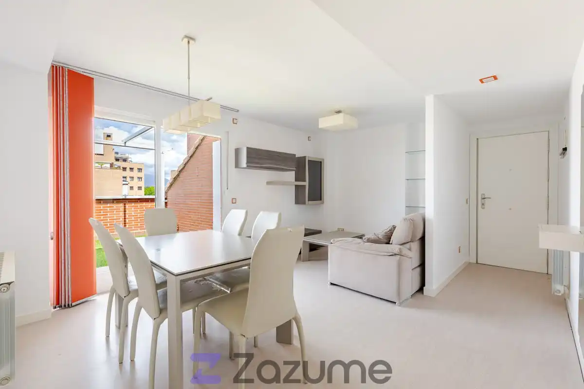 Wohnzimmer von Dachboden zur Miete in Colmenar Viejo mit Heizung, Terrasse und Möbliert