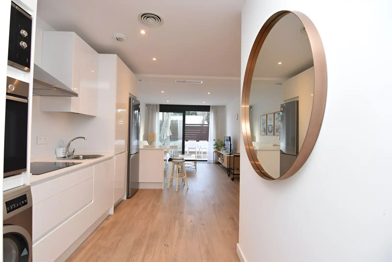 Kitchen of Ground floor for sale in Torremolinos  with Air Conditioner, Terrace and Swimming Pool