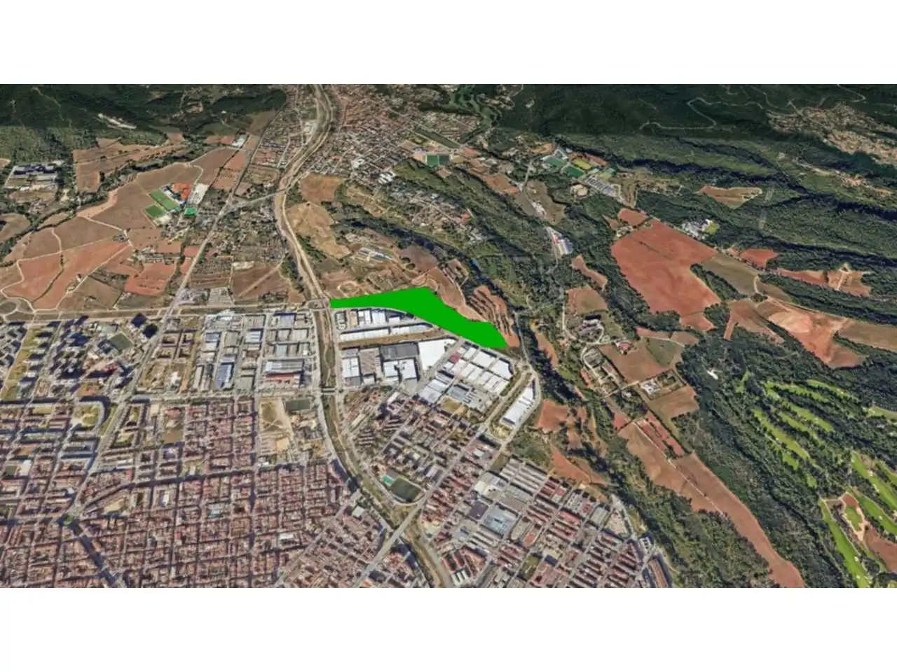 Exterior view of Land for sale in Terrassa