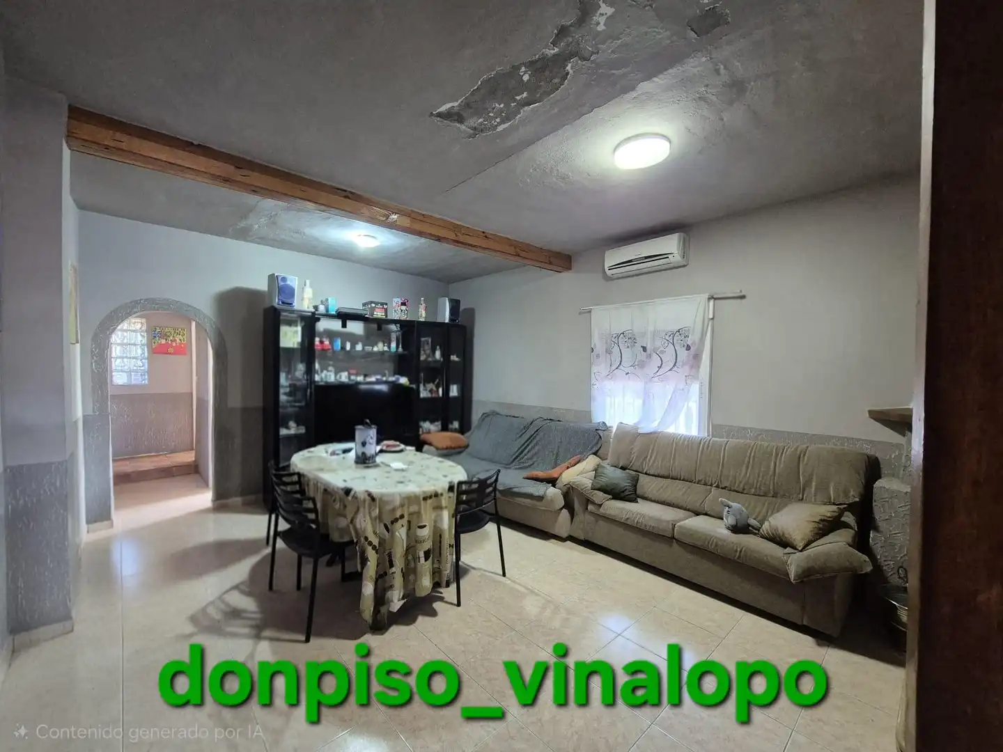 Wohnzimmer von Country house zum Verkauf in Monóvar  / Monòver mit Klimaanlage, Heizung und Abstellraum
