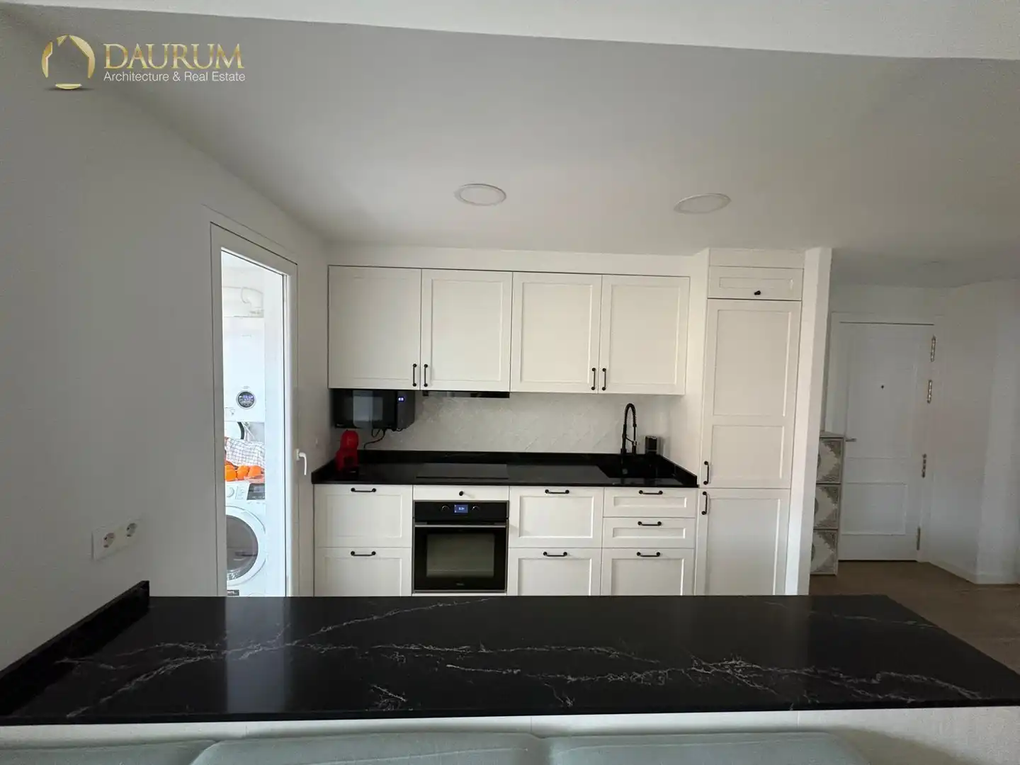 Kitchen of Flat for sale in Madrid  with Heating, Terrace and Storage room