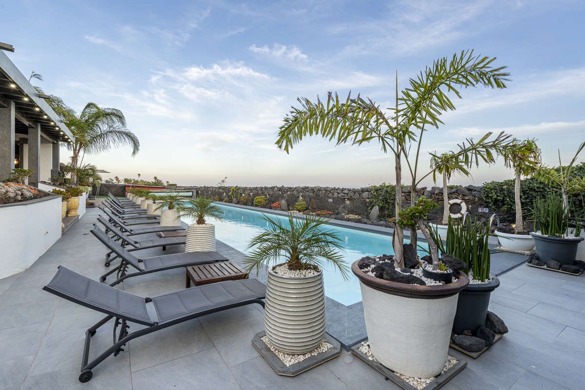 Terrassa de Casa o xalet en venda en Tías amb Jardí privat, Piscina i Moblat