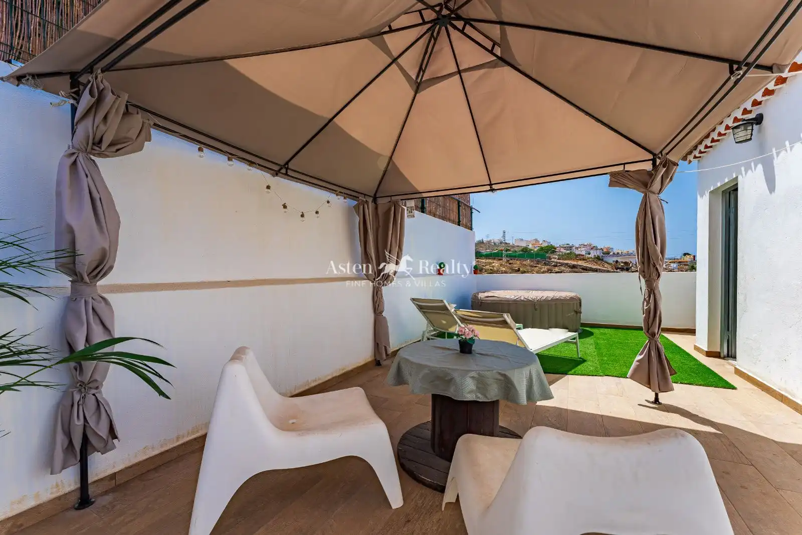 Terrace of Flat for sale in Adeje  with Terrace, Furnished and Oven