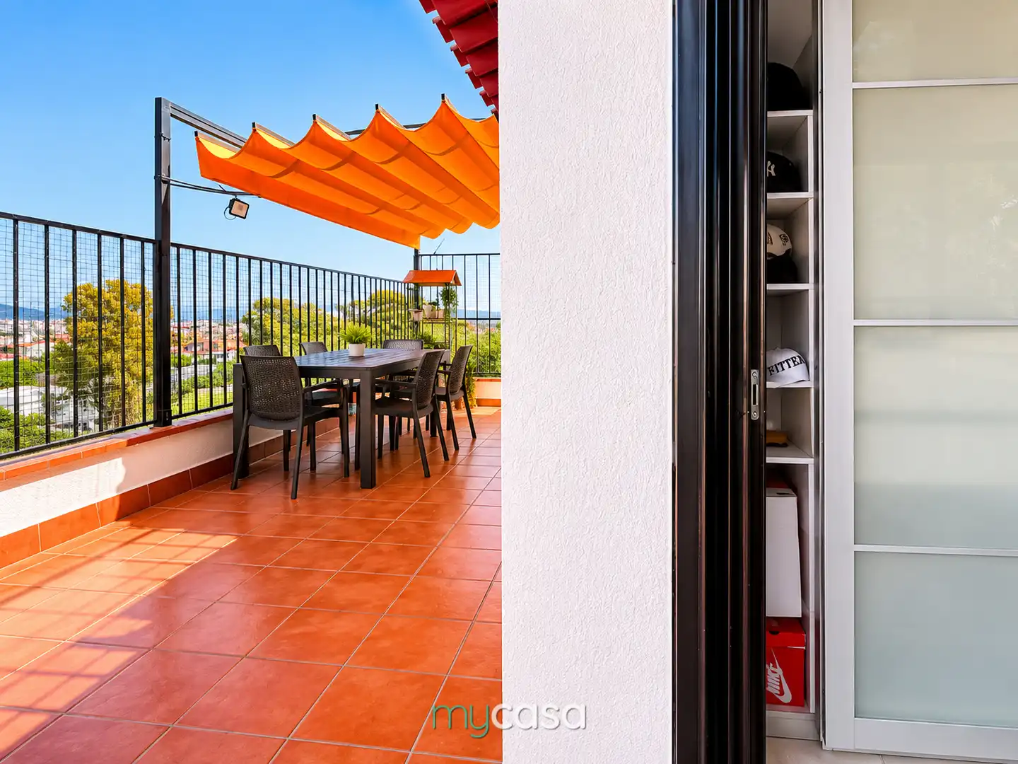 Terraza de Piso en venta en El Prat de Llobregat con Aire acondicionado, Calefacción y Parquet