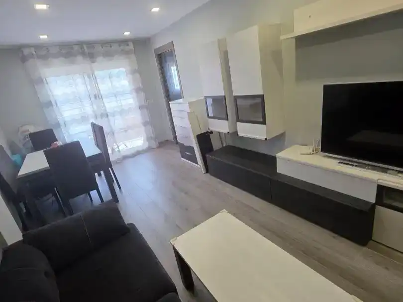 Wohnzimmer von Wohnung zur Miete in Gandia mit Klimaanlage, Schwimmbad und Möbliert