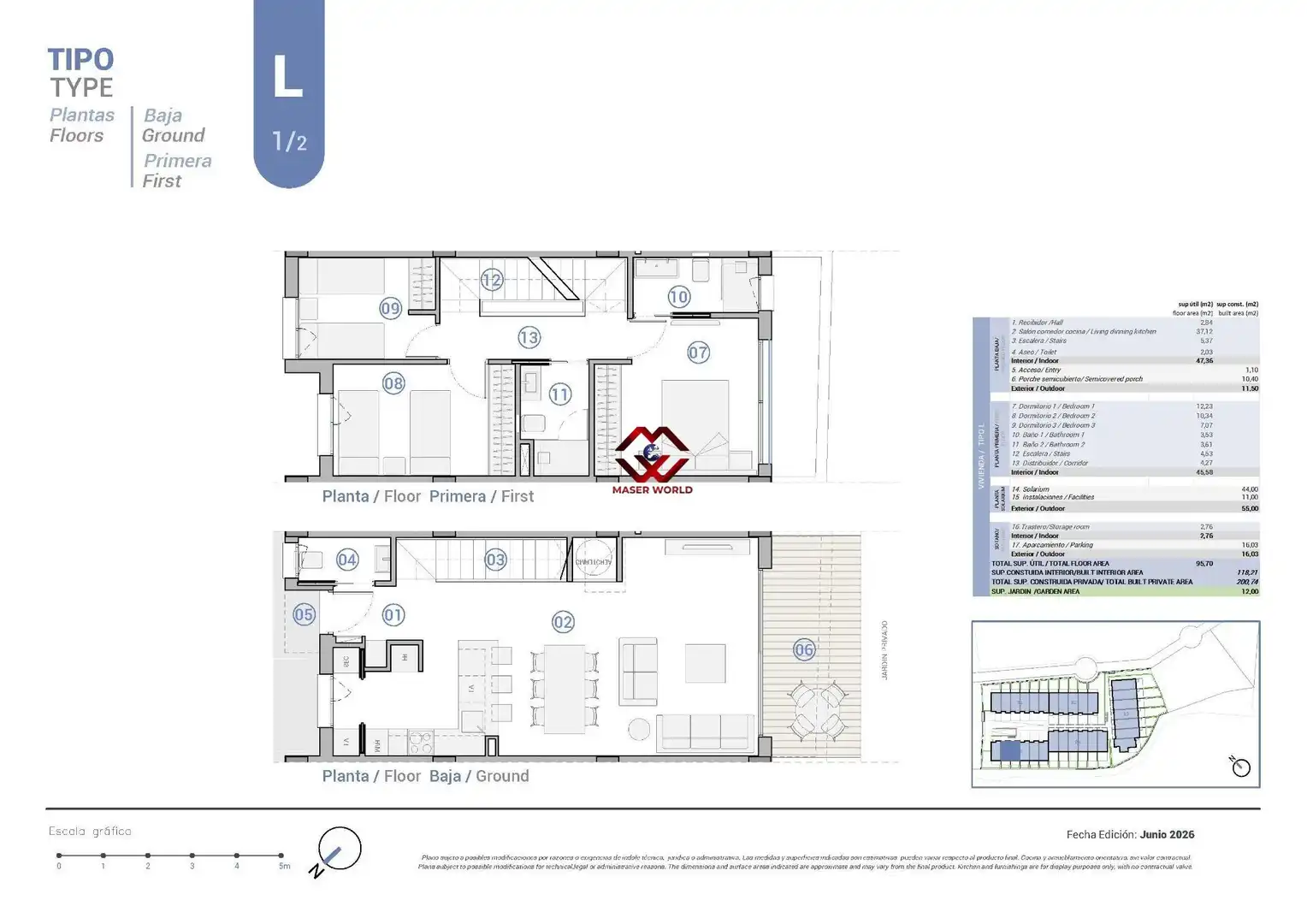 Reihenhaus mit Pool zum Verkauf in Pueblo Español - Coveta Fumá, imagen 12