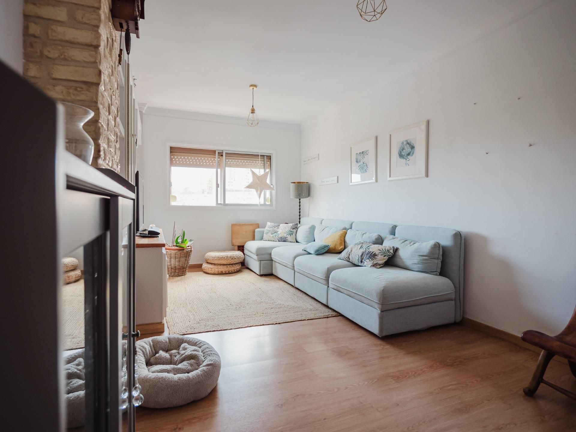 Sala de estar de Piso en venta en Las Palmas de Gran Canaria