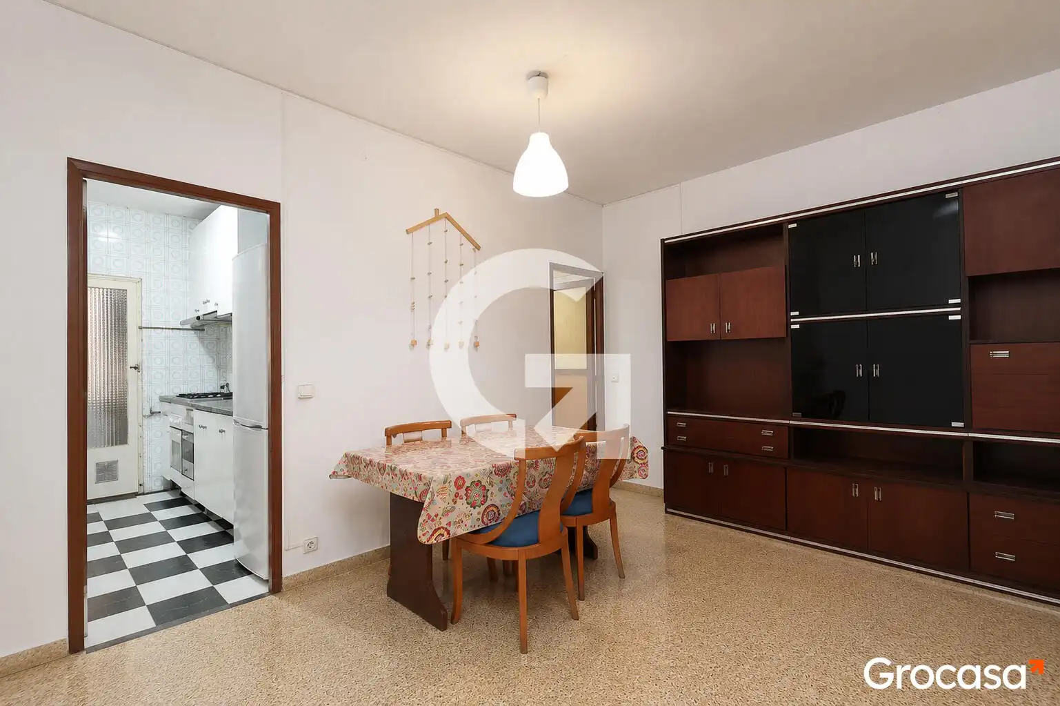 Dining room of Flat for sale in El Prat de Llobregat  with Air Conditioner and Balcony