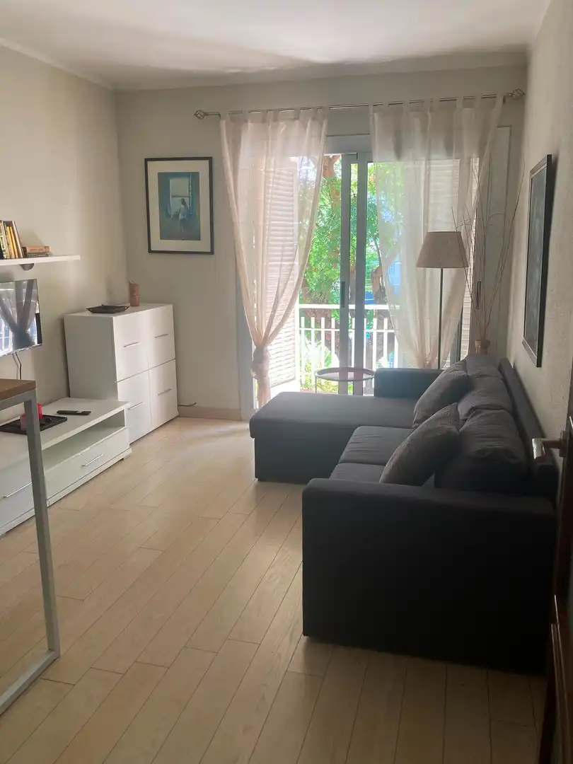 Sala de estar de Piso de alquiler en Sitges con Calefacción y Terraza
