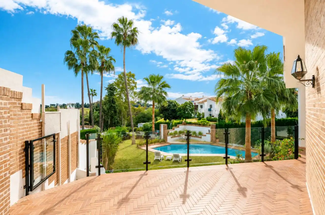 Garden of Houses for rent in Benahavís  with Air Conditioner, Private garden and Terrace