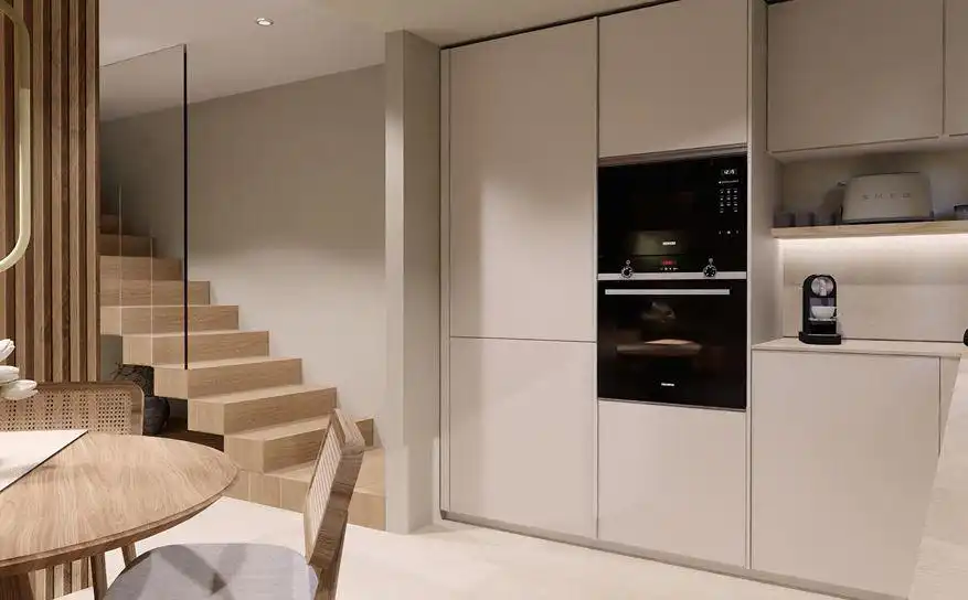 Cocina de Casa o chalet en venta en Sabadell con Jardín privado, Parquet y Terraza