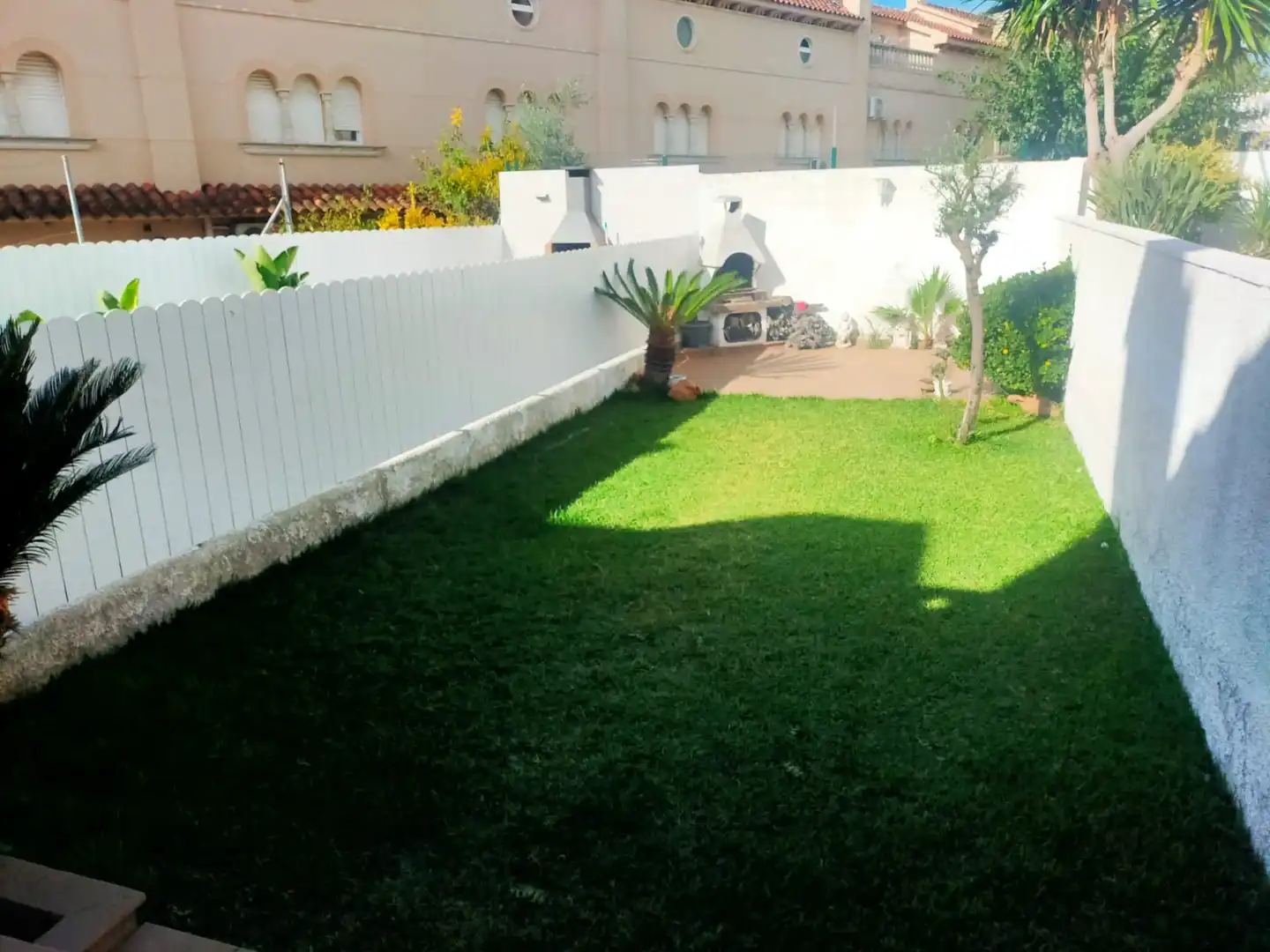 Jardín de Casa adosada de alquiler en El Vendrell con Aire acondicionado, Jardín privado y Terraza