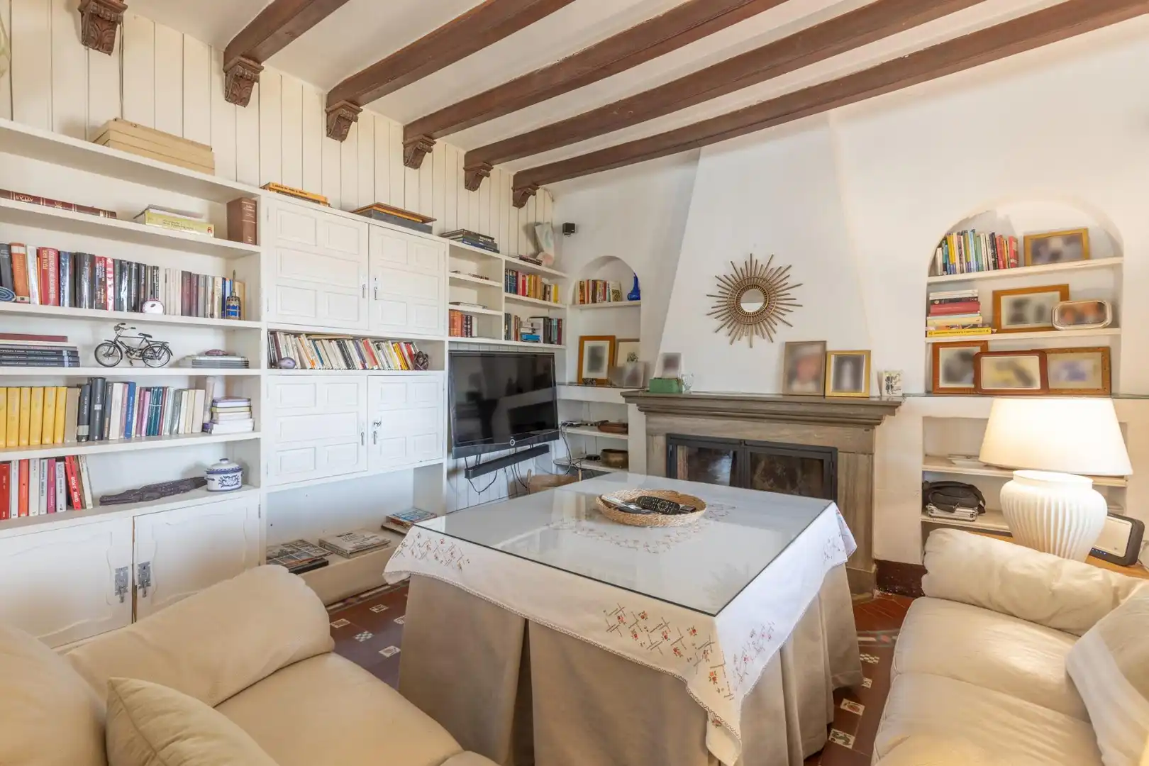 Sala de estar de Casa o chalet en venta en Las Gabias con Aire acondicionado, Calefacción y Jardín privado