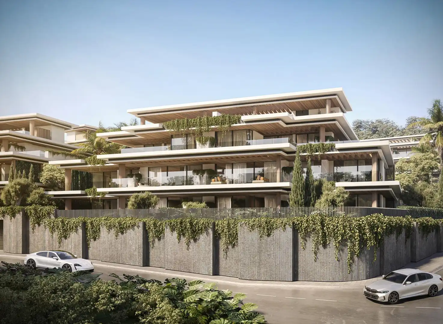 Vista exterior de Apartament en venda en Estepona amb Aire condicionat, Calefacció i Terrassa