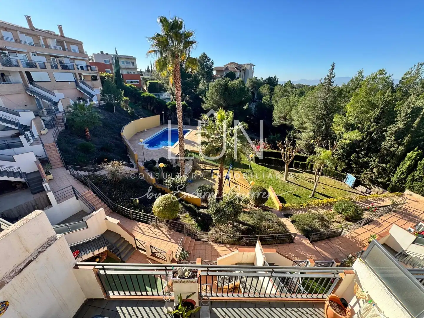 Jardín de Casa adosada en venta en Molina de Segura con Calefacción, Terraza y Trastero