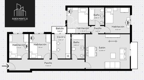 Photo 2 of Flat for rent in Vitigudino, Carmelitas, Salamanca Capital