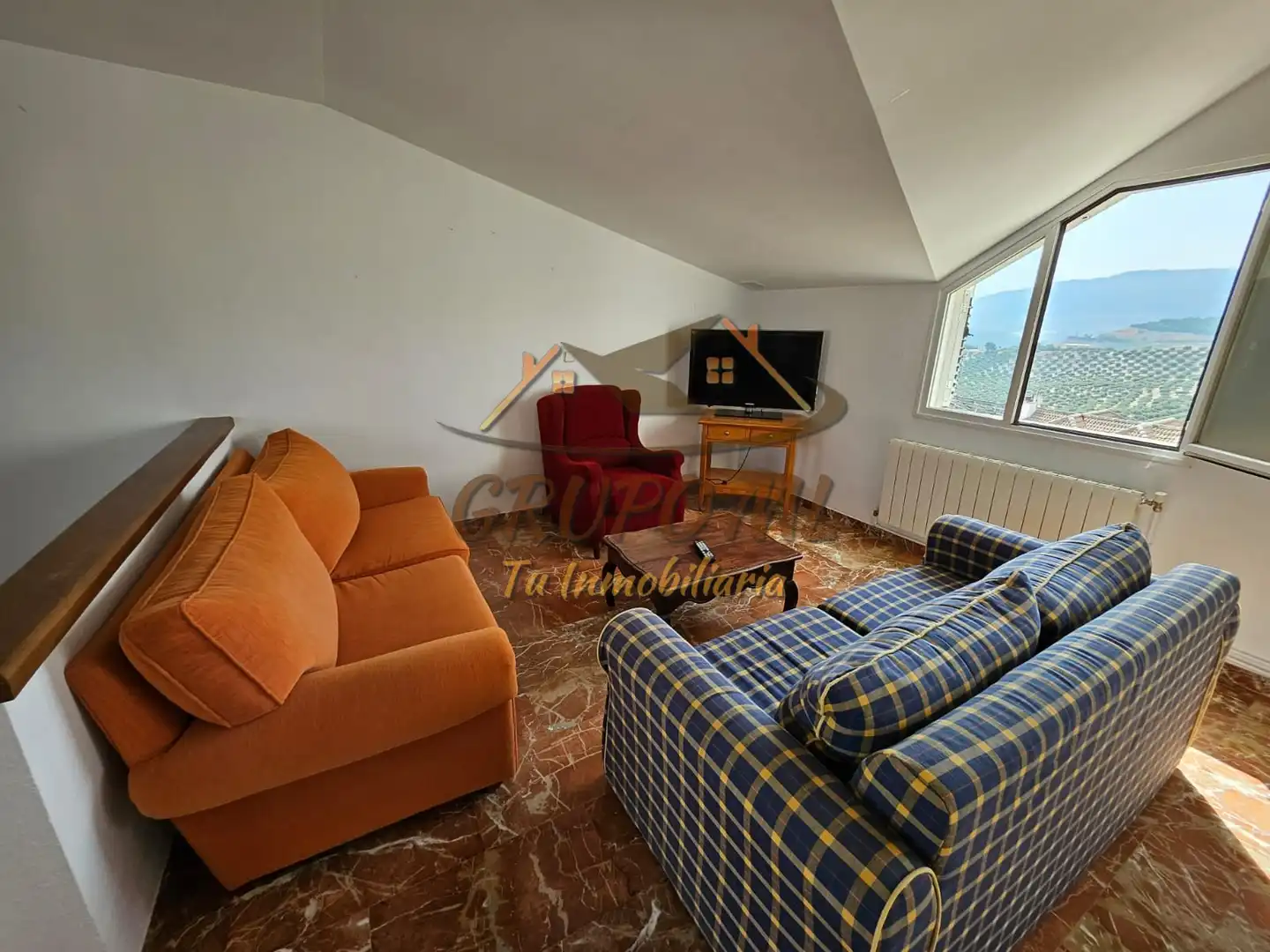 Sala de estar de Casa o chalet en venta en Jaén con Aire acondicionado, Calefacción y Terraza
