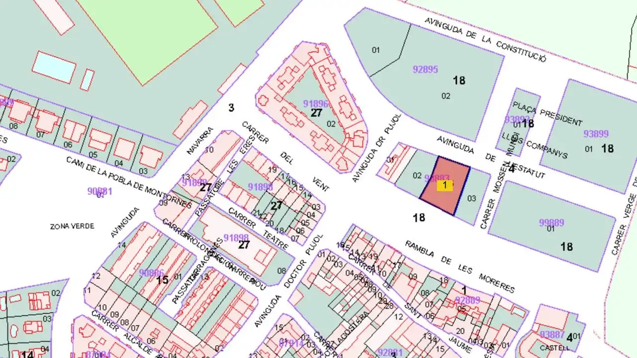 Residential land for sale in Avenida Estatut De L', imagen 3