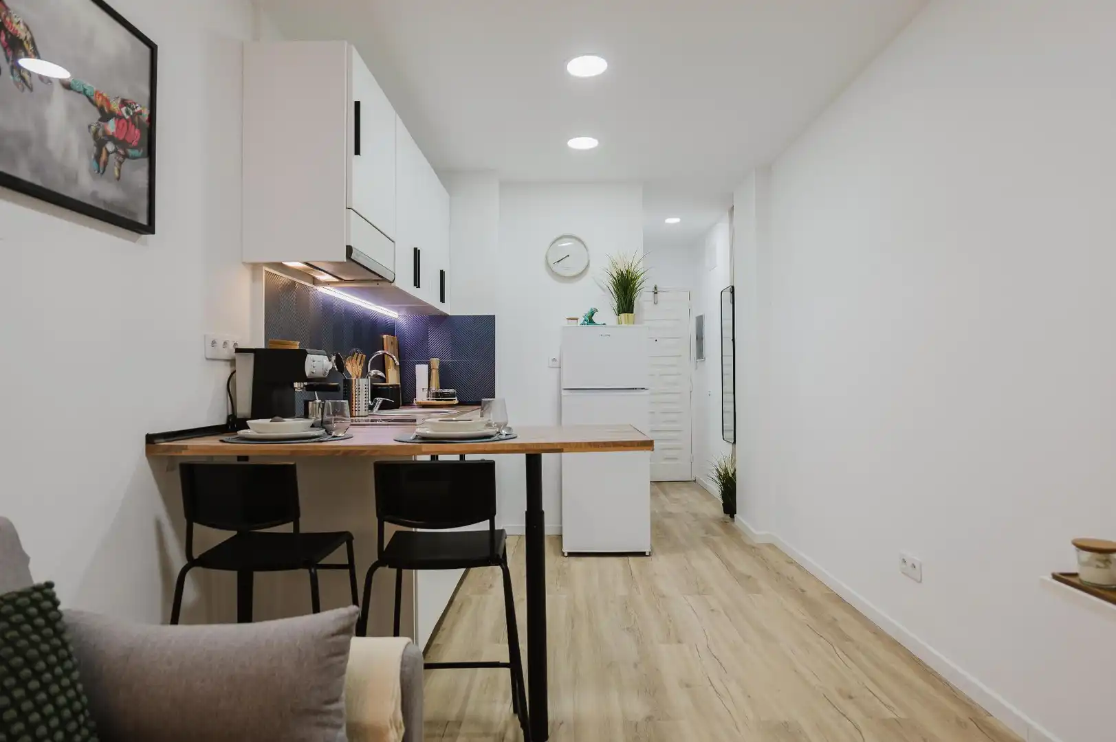 Cocina de Apartamento en venta en Las Palmas de Gran Canaria con Amueblado y Balcón