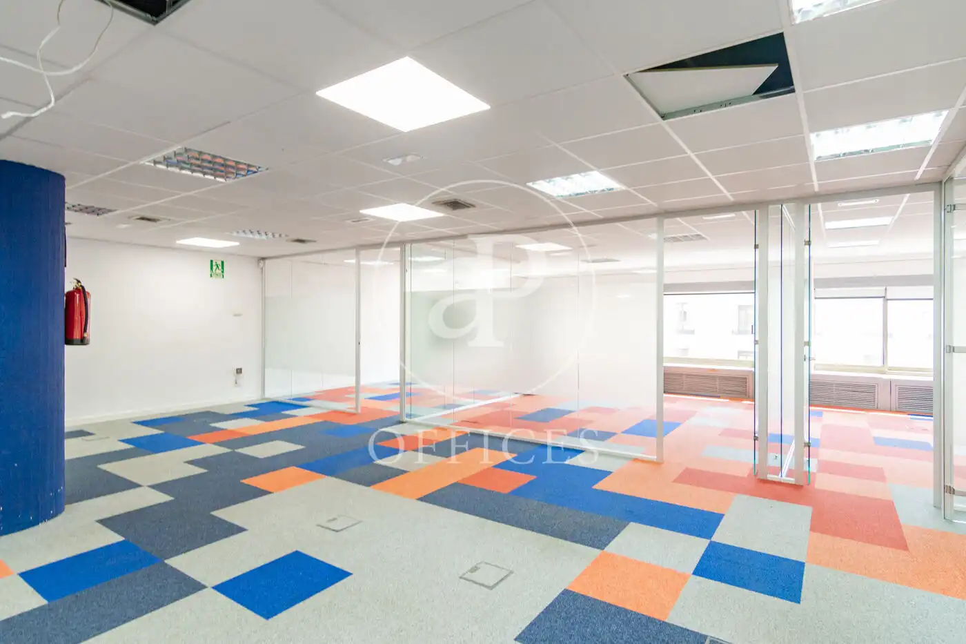 Office for rent in Madrid  with Air Conditioner