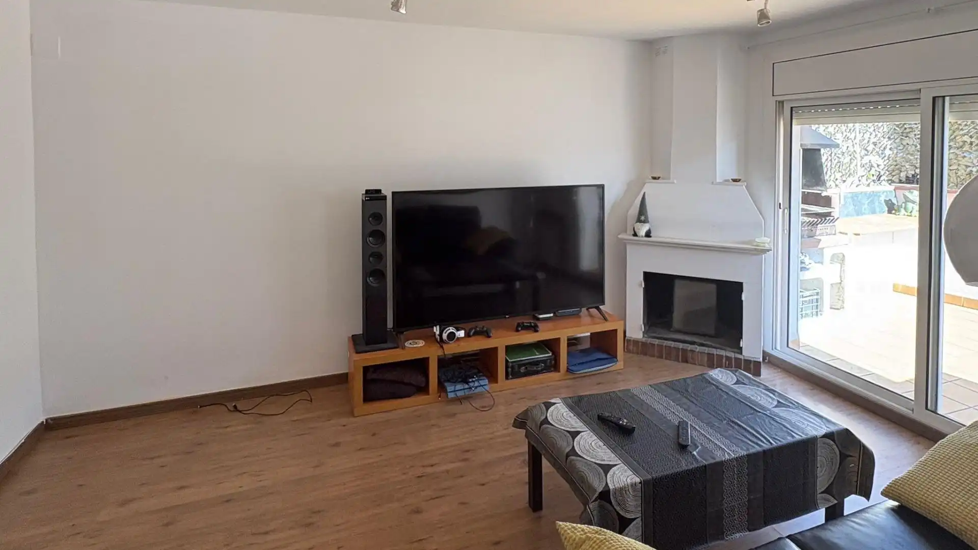 Sala de estar de Piso en venta en Òdena con Parquet