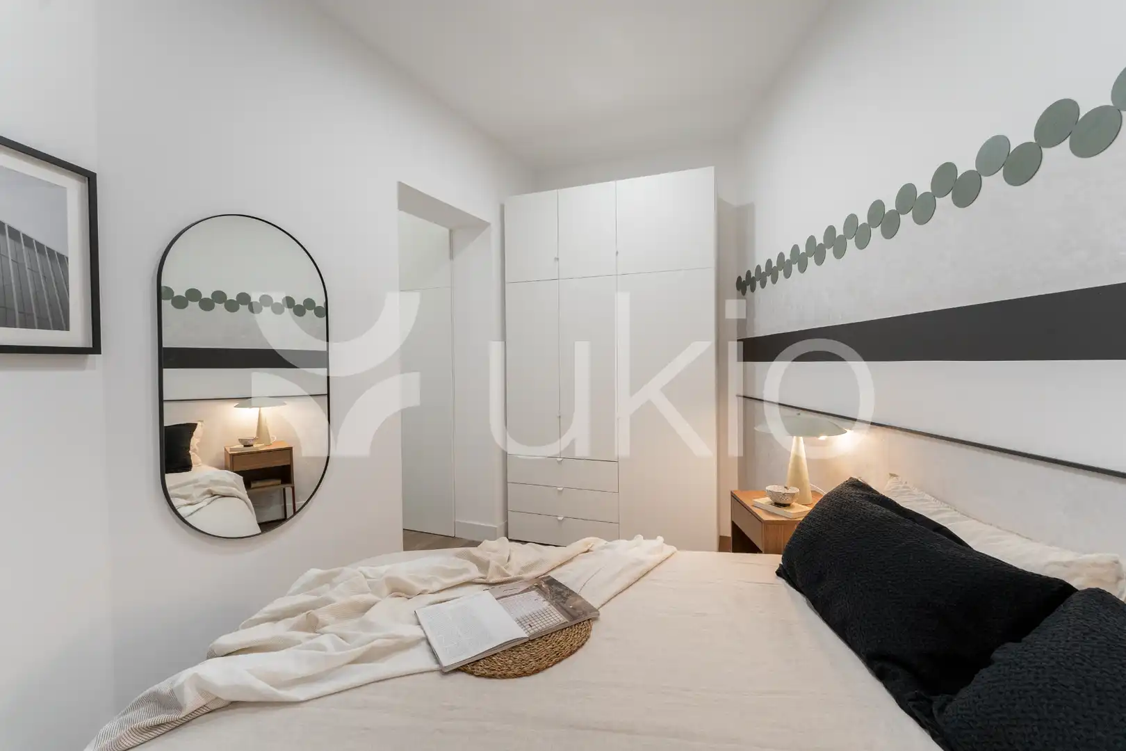 Bedroom of Apartments for rent in Madrid  with Heating, Furnished and Oven