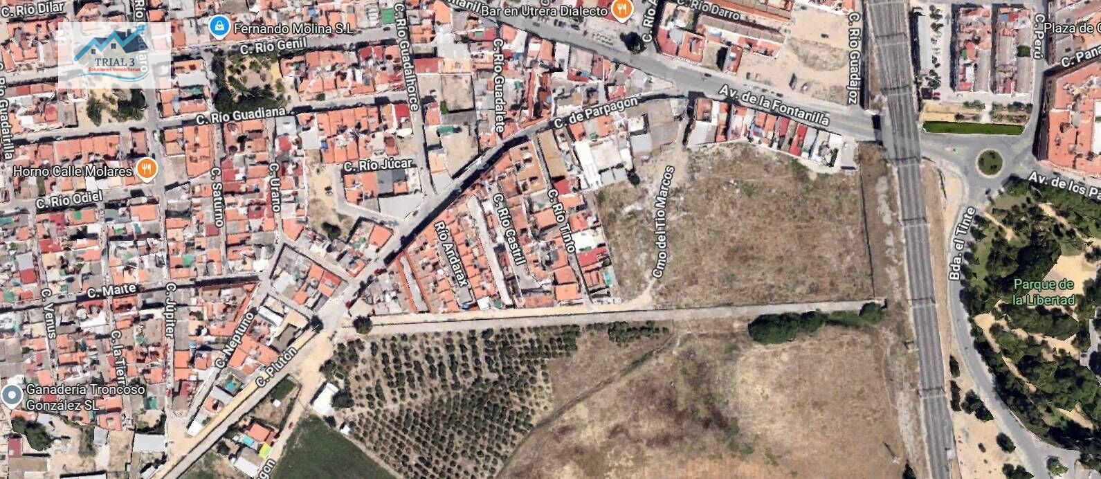 Exterior view of Flat for sale in Utrera  with Terrace and Balcony