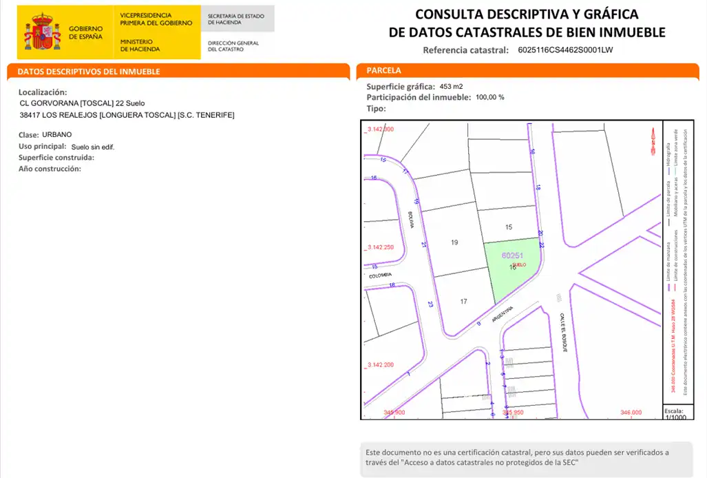 Außenansicht von Residential zum Verkauf in Los Realejos