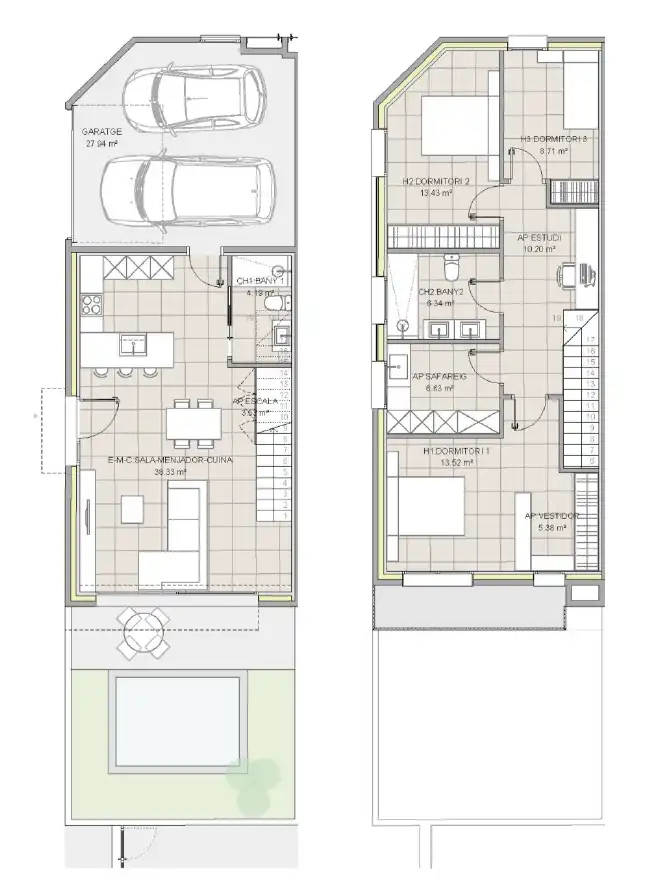 Casa adosada en venta en Torelló con Calefacción, Jardín privado y Parquet
