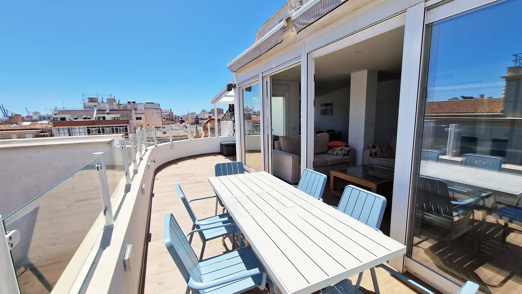Terrace of Attic for sale in Málaga  with Air Conditioner, Terrace and Furnished