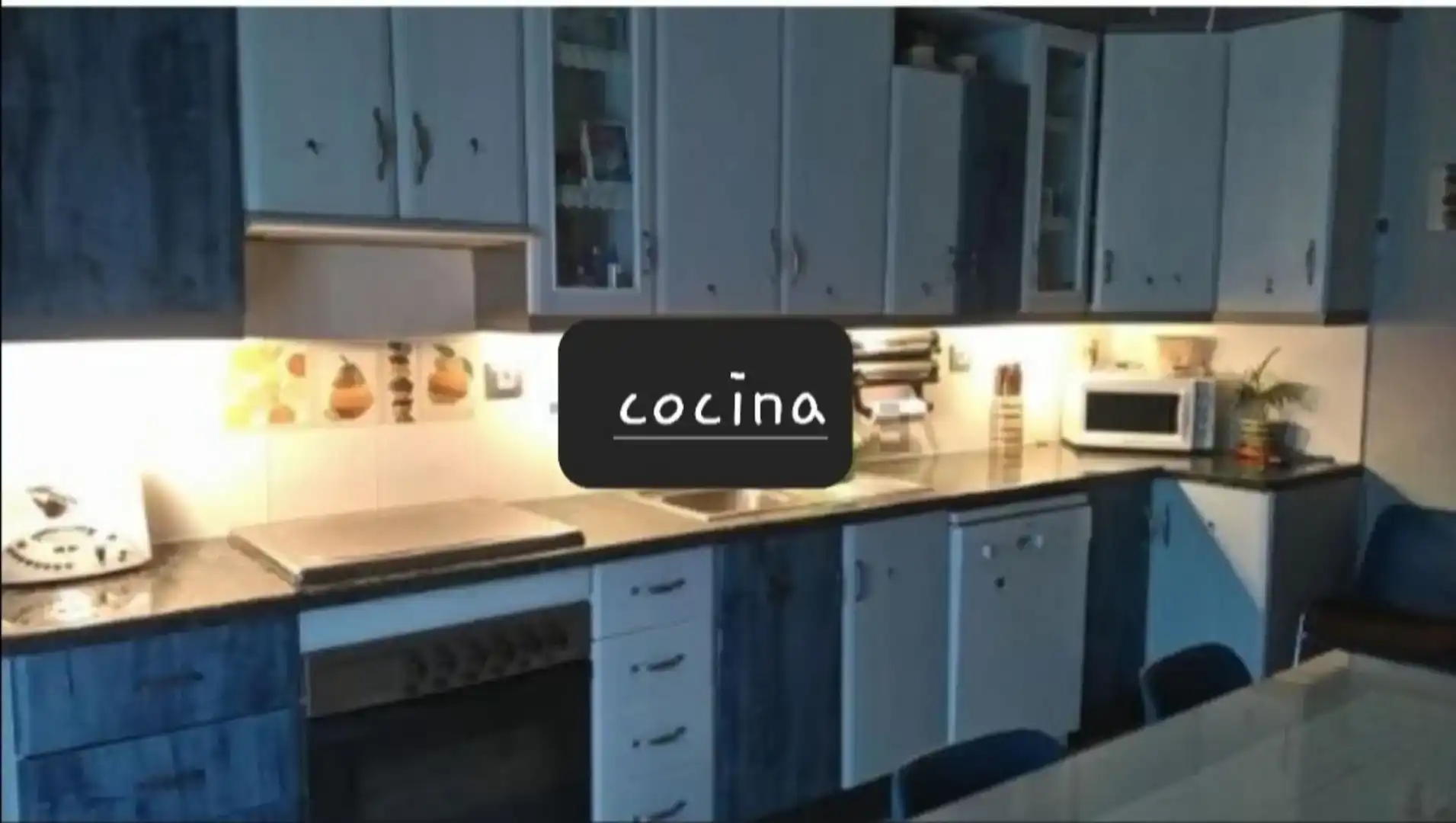Cocina de Casa adosada en venta en Llerena con Aire acondicionado, Trastero y Amueblado