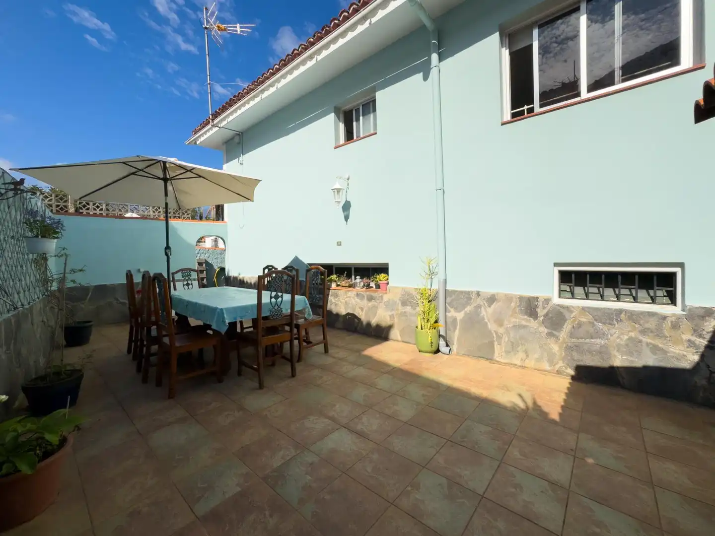 Terrassa de Casa o xalet en venda en La Orotava amb Jardí privat