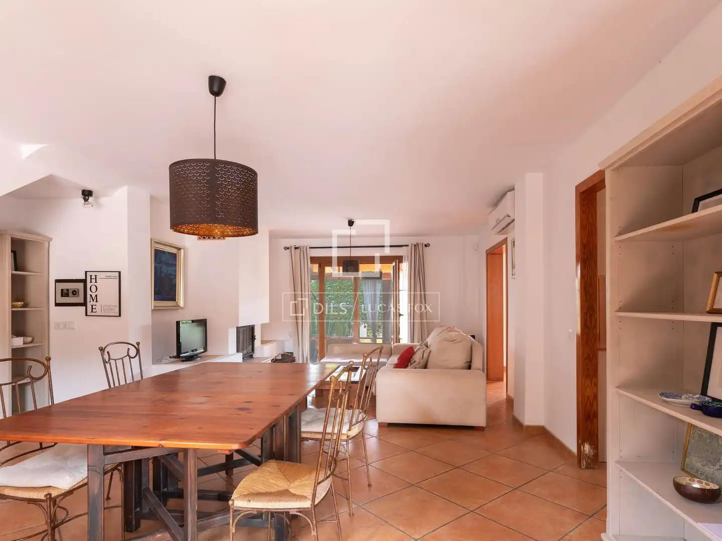 Sala d'estar de Casa o xalet de lloguer en Llucmajor amb Aire condicionat, Calefacció i Jardí privat