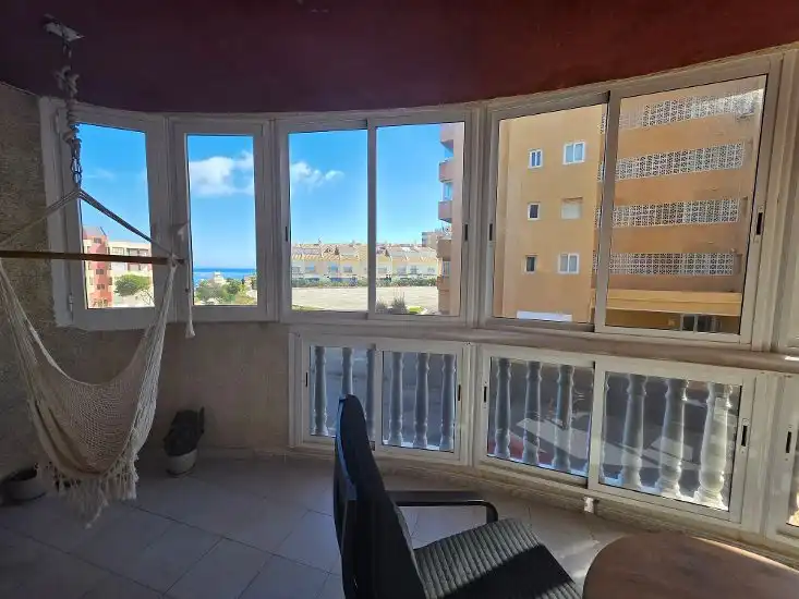 Balcony of Flat for sale in La Manga del Mar Menor  with Furnished, Balcony and Community pool