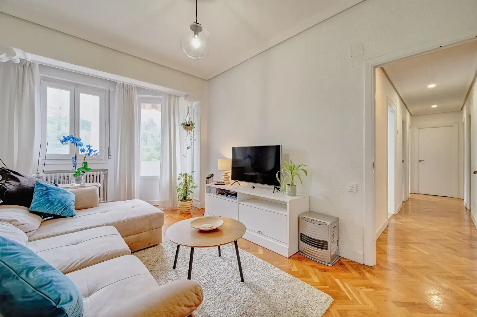 Sala de estar de Piso en venta en Beloso