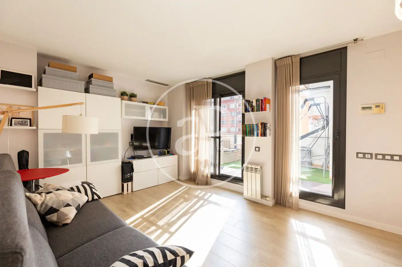 Sala de estar de Piso en venta en Les Corts
