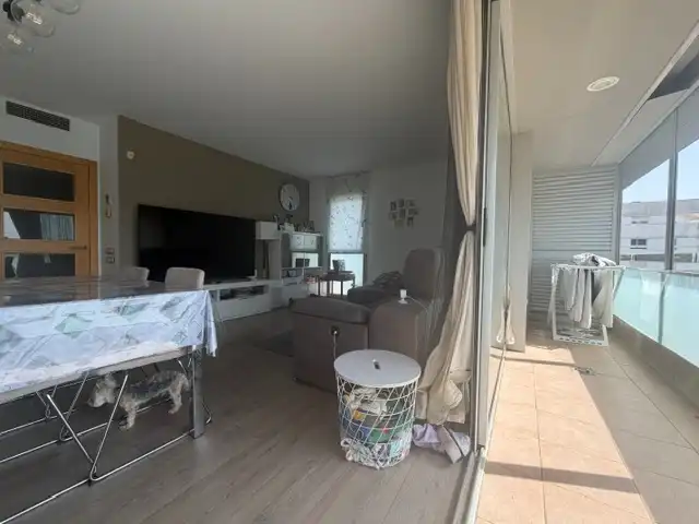 Living room of Flat for sale in Terrassa  with Air Conditioner, Heating and Storage room